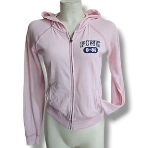 SM Pink by Victoria's secret zip hoodie